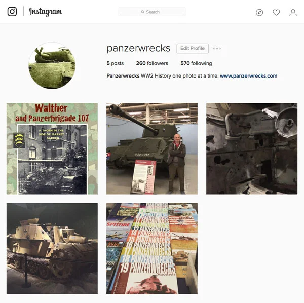 Panzerwrecks Instagram
