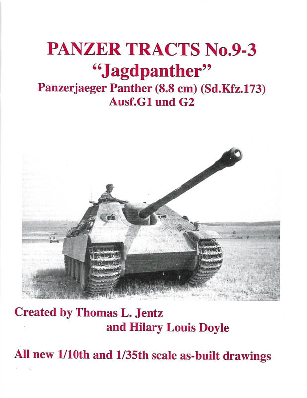 Panzer Tracts No9 3 Jagdpanther - 